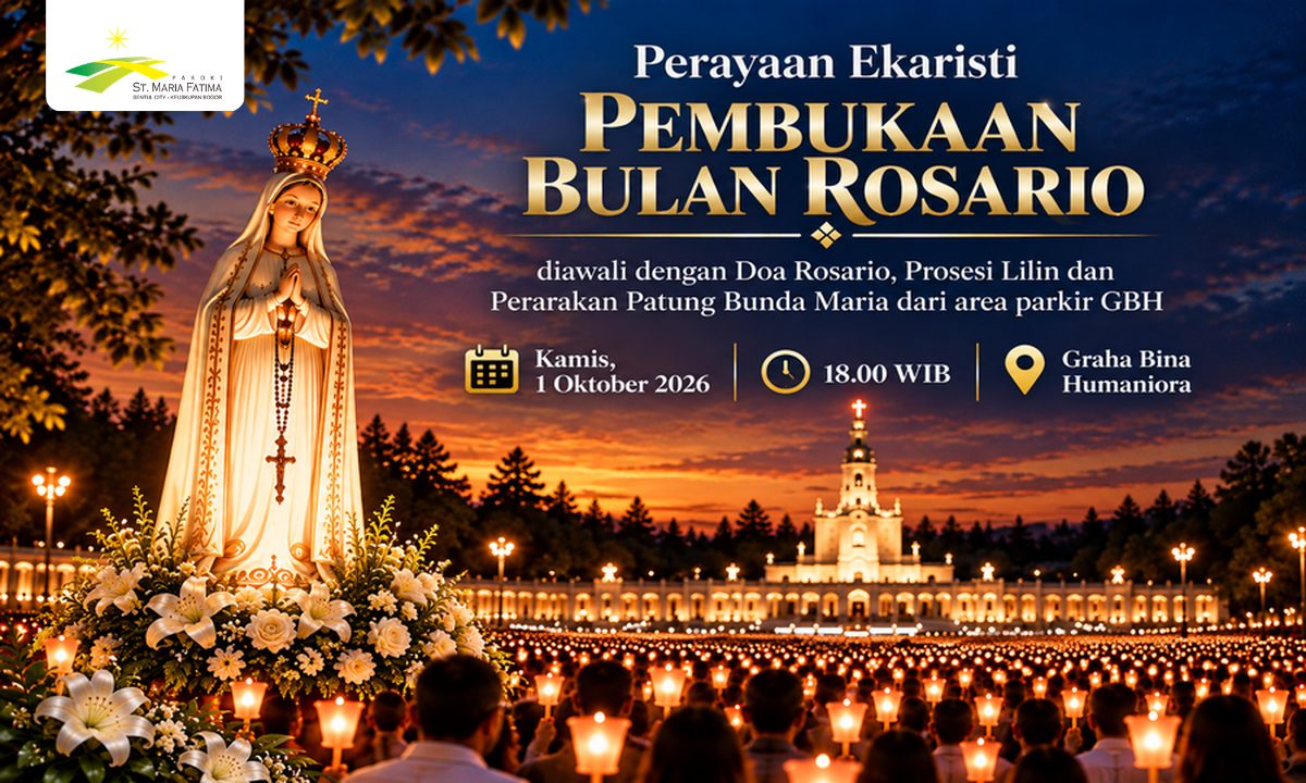 Perayaan Ekaristi Pembukaan Bulan Rosario 2026
